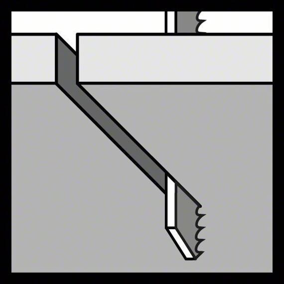 BOSCH 2608633528 pílky do priamočiarky T234X 117mm, drevo, vláknité dosky 5ks
