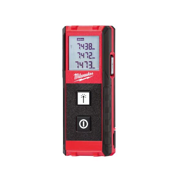 MILWAUKEE LDM 30 laserový měřič vzdáleností 30m, IP54