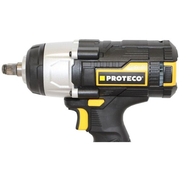 PROTECO aku rázový uťahovák 20V, 400Nm, 1/2" bez batérie 51.10-UR-20-400