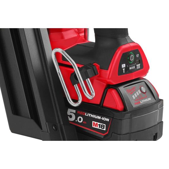 MILWAUKEE M18 FFN-502C tesařská hřebíkovačka 50-90mm, 30°-34°, 18V/2*5Ah