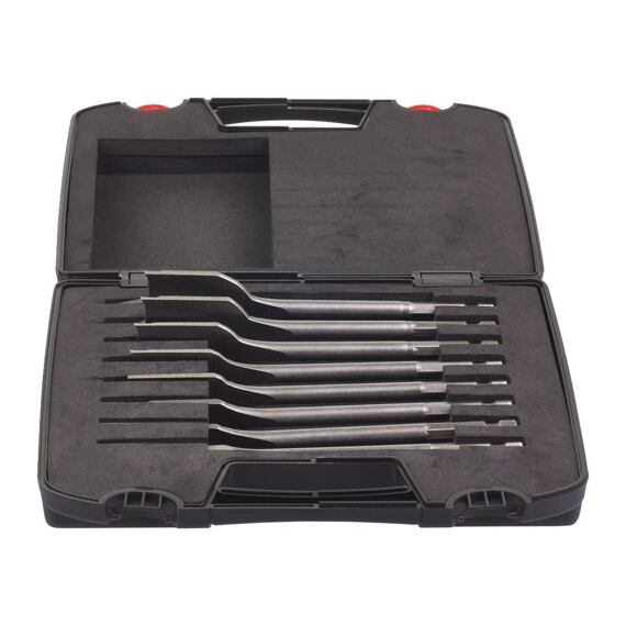 MILWAUKEE 4932352504 sada plochých frézovacích vrtákov do dreva 1/4" HEX, 12-32 mm, 8 ks