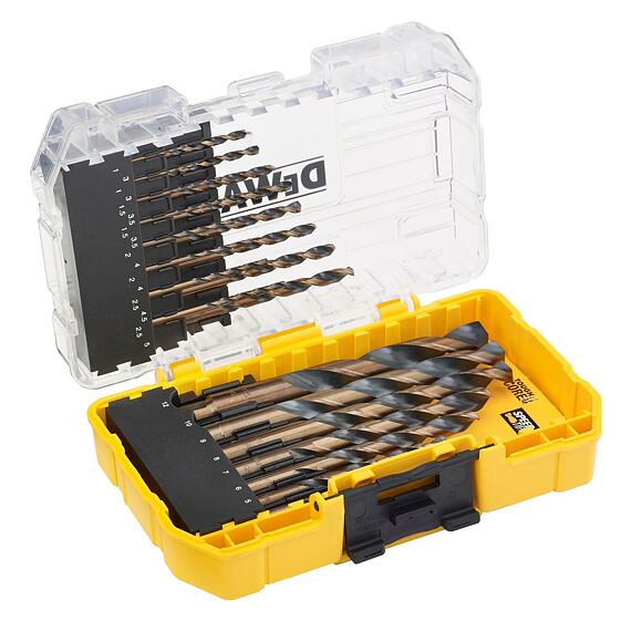 DeWalt DT70729 sada vrtáků do kovu 23-dílná Black-Gold 1,2-12mm