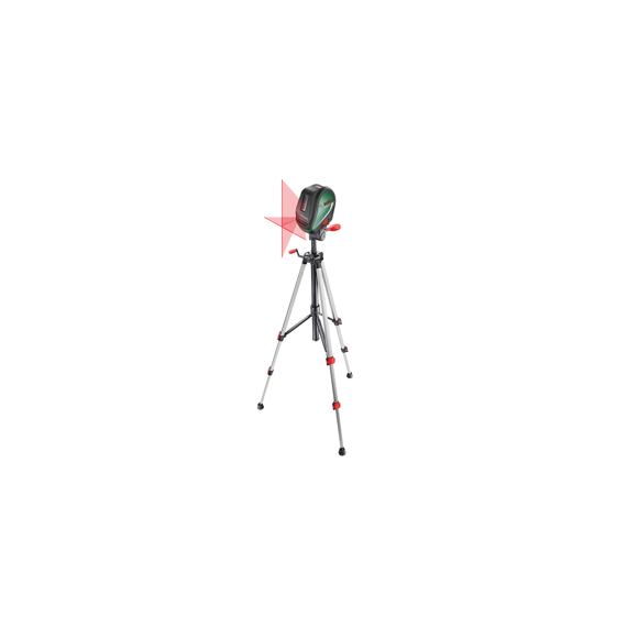 BOSCH UniversalLevel 3 set, krížový laser + statív, červený, dosah 10 m, samonivelácia, 3*AA