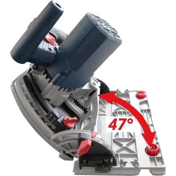 GÜDE TS 57-1400 KE SET ponorná okružní pila 1400W, 0-57mm, +vodící  lišta 1400mm