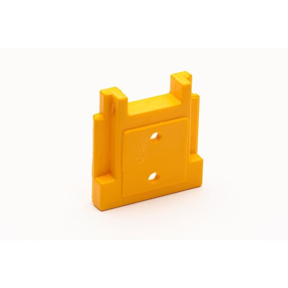 StealthMounts držiak na uloženie aku strojov DeWalt XR 18V i FLEXVOLT 60V, žltý, 1ks