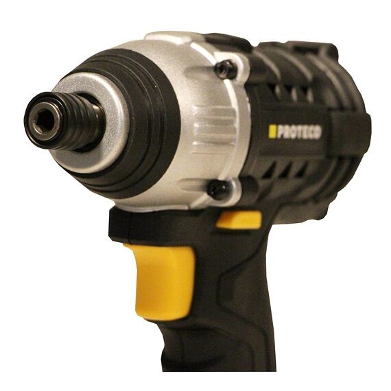 PROTECO aku rázový utahovák 20V, HEX 1/4", 180Nm, bez baterie, 51.10-AS-20-14