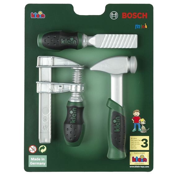 KLEIN ruční nářadí BOSCH, kladivo, svěrka, pilník 238007