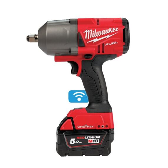 MILWAUKEE M18 ONEFHIWF12-502X aku rázový uťahovák 18V/2*5Ah,130/400/1356/1356/max 1898Nm, kufrík