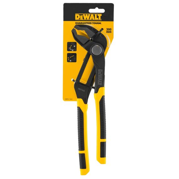 DeWalt DWHT0-74432 SIKO kliešte 300mm, tlačidlová poistka