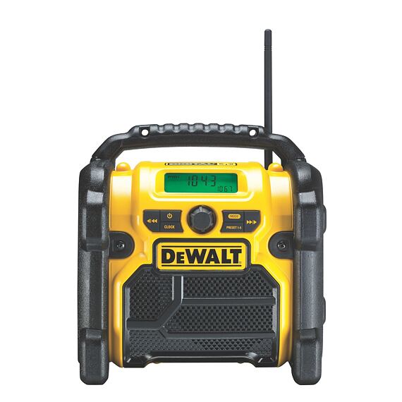 DeWalt DCR020 aku rádio 10,8/14,4/18V + 230V, tuner DAB+/FM