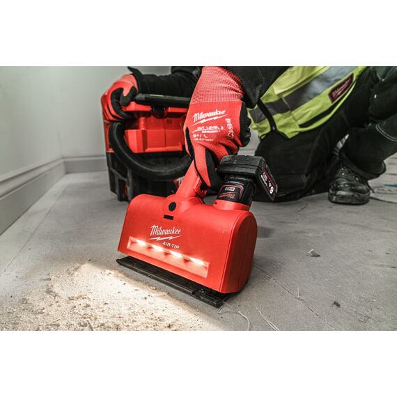 MILWAUKEE M12 AUN-0 podlahová hubica s pohonom, 12V, šírka 152mm, vhodná pre všetky aku vysávače