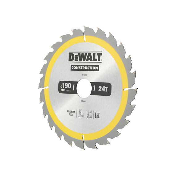 DeWalt DT1944 pílový kotúč 190*30mm, 24z