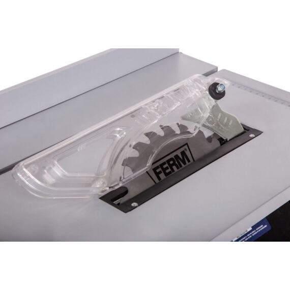 FERM stolní pila 230V, 800W, výška řezu 43mm, kotouč 200*2,4*16mm, naklopení 45°, TSM1036