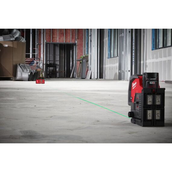MILWAUKEE LLD50 detektor liniového laseru až do 50m, kompatibilní se všemi lasery MILWAUKEE
