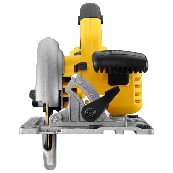 DeWalt DCS572NT aku okružná bezuhlíková píla 18V XR, prerez 58mm, kotúč 184*16mm, kufrík TSTAK