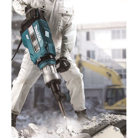 MAKITA HM1511 bourací kladivo 1850W, 48,9J, AVT technologie, upnutí šestihran 30mm, KUFR