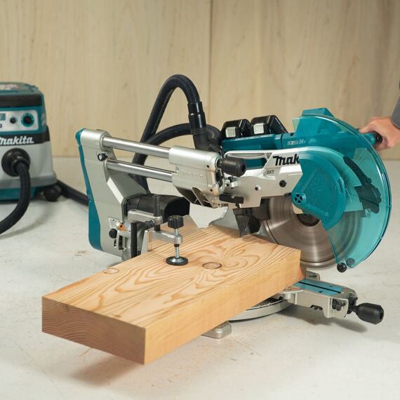 MAKITA DLS211ZU aku pokosová píla s AWS 305mm, LXT 2*18V bez batérie