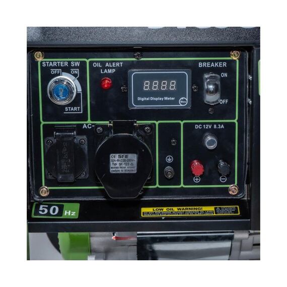 PROCRAFT DP55 elektrocentrála dieselová 230V, max.výkon 5kW, trvalý výkon 4,5kW, nádrž 12,5l