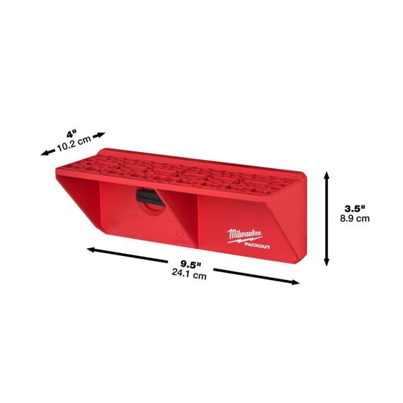 MILWAUKEE 4932480711 PACKOUT polička na skrutkovače