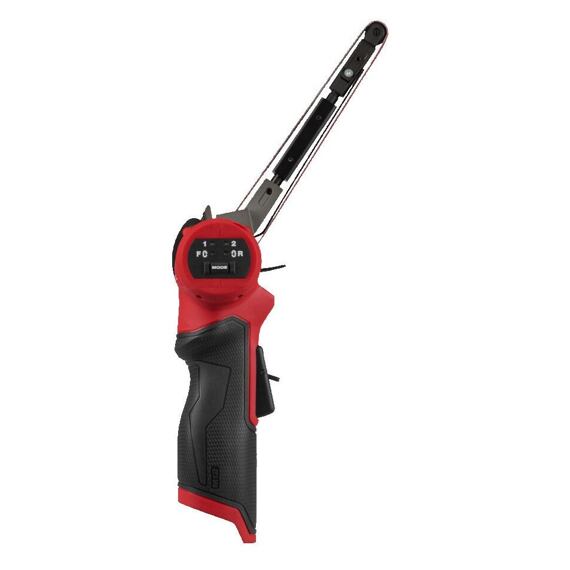 MILWAUKEE M12 FBFL13-0 aku pásový pilník 12V, šíře 13mm, hlava 360°, reverzní režim, bez baterie