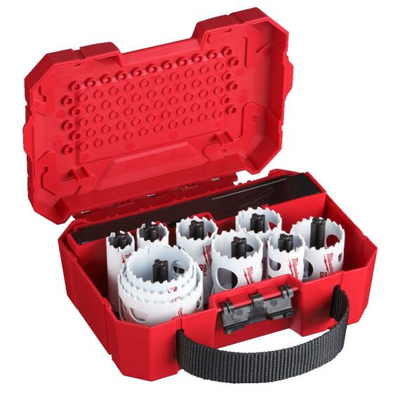 MILWAUKEE 49224152 sada vykružovacích pilek Bim HOLE DOZER, 19-57mm, 2* unašeč