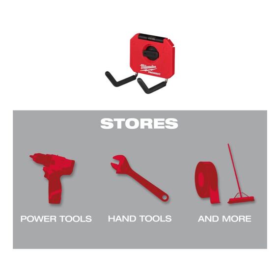 MILWAUKEE 4932480704 PACKOUT malý rovný univerzálny háčik