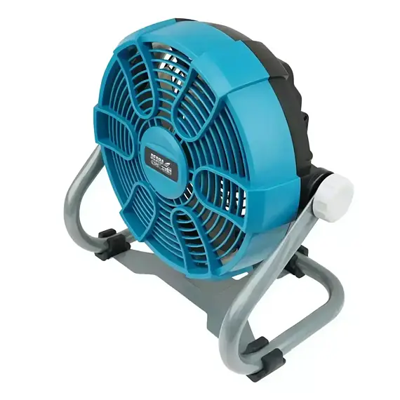 DEDRA aku ventilátor 18V, priemer 9"/230mm, dve rýchlosti, bez batérie, DED7074