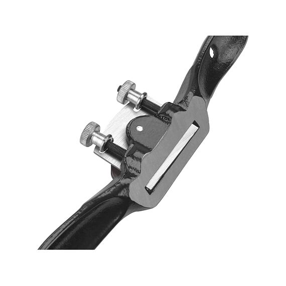EXTOL PREMIUM hoblík - obojručný nôž LASTOVIČKA, dĺžka 240mm, ostrie 52mm, nastaviteľné ostrie, 9124