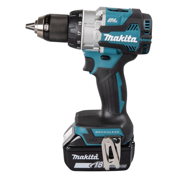 MAKITA DLX4195JX1 aku sada DGA504+DHR243+DHP489+DTD173 Li-ion LXT 18V/3*5Ah, 2* Makpac