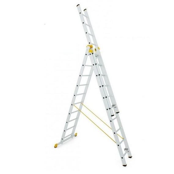 ALVE 8612 žebřík trojdílný FORTE 3*12 356/865cm