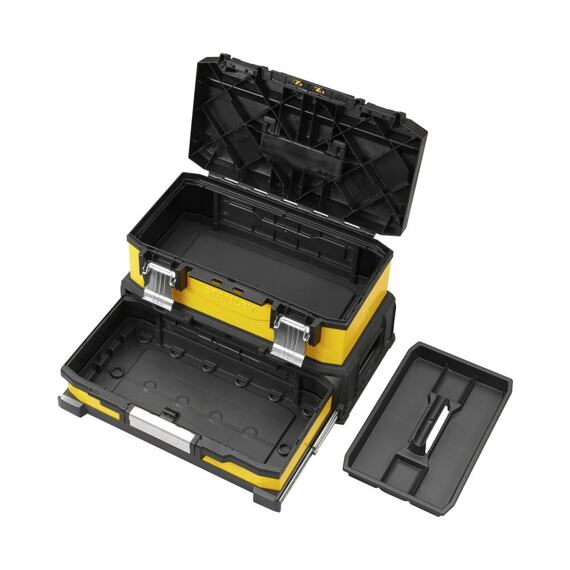 STANLEY 1-95-829 box kovoplastový na náradie so zásuvkou, kovové pánty