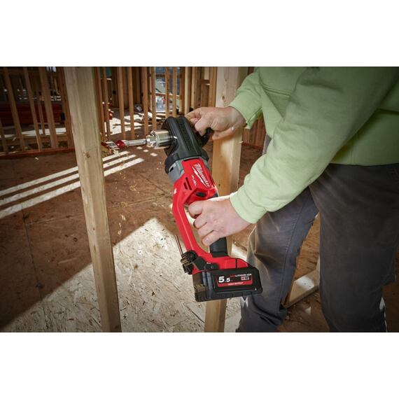 MILWAUKEE M18 CRAD2-0X aku úhlová vrtačka 18V bez baterie, 0-1500 ot./min, HD BOX