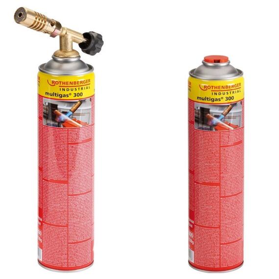 ROTHENBERGER ROT18078 horák + 2* kartuša Multigas 300