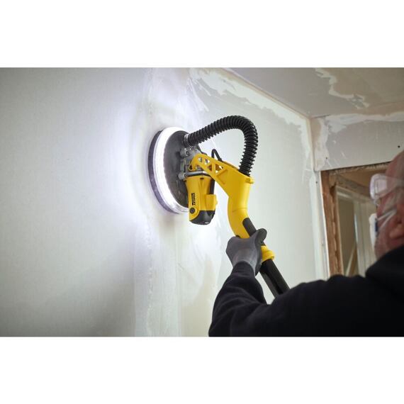 STANLEY SFMEE500S bruska na sádrokarton FATMAX, 750W, 225mm, teleskop 1,25-1,8m