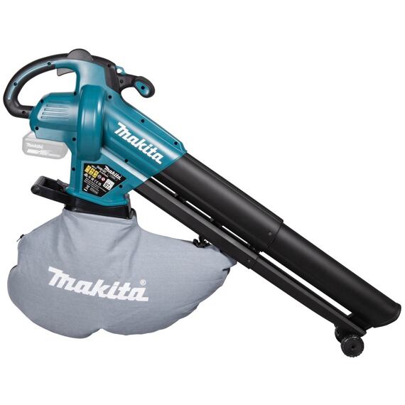 MAKITA DUB187Z aku ofukovač/vysavač 18V Li-Ion, dlouhá tryska s kolečky, bez baterie