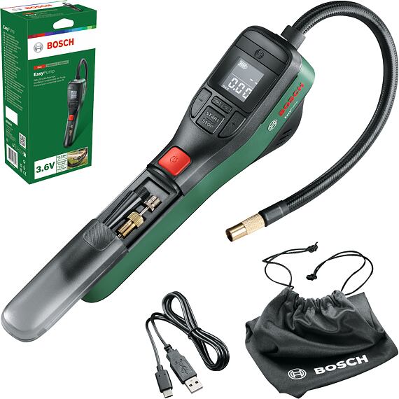 BOSCH EasyPump aku hustilka 3,6V/3Ah, tlak max.10,3bar, 10l/min