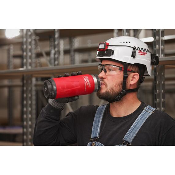 MILWAUKEE 4932493991 termofľaša PACKOUT 532ml, dvojstenná vákuová izolácia, kompatibilné viečko