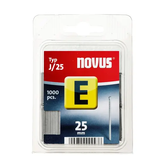 NOVUS hřebíky EJ, 25mm, 1000ks (044-0091)