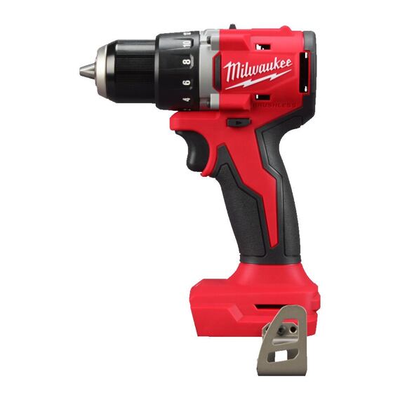 MILWAUKEE M18 BLDDRC-0X aku bezuhlíková vrtačka 18V, 61Nm, délka 145mm, bez baterie, kufr