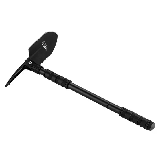 NEO lopatka skládací multifunkční 8v1, délka 63cm, 63-122