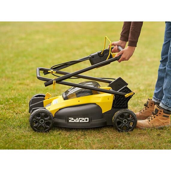 STANLEY SFMCMW2651M aku sekačka 2*V20 18V/2*4Ah, bezuhlíkový motor