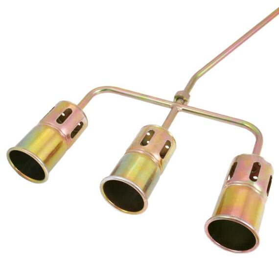 PRO Technik hořák na PB trojitý 90cm + hadice 5m PDP3 + adapter