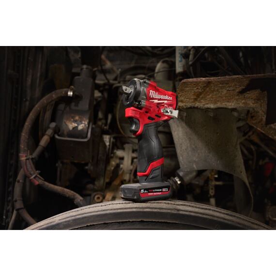 MILWAUKEE M12 FCIWF12G3-502X aku rázový utahovák 12V/2*M12HB5, pojistný kroužek