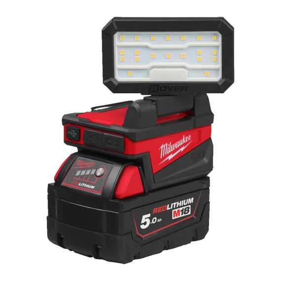 MILWAUKEE M18 ALIS-0 plošné svietidlo 1000lm, nasadené priamo na akumulátor, 4933498148