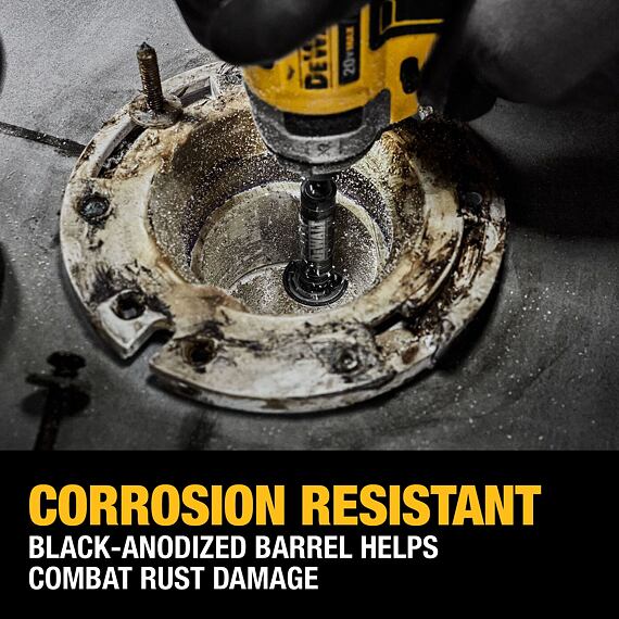 DeWalt DT20563 diamantový řezák trubek 34mm, stopka 1/4" 6-tihran, pro stavební materiály