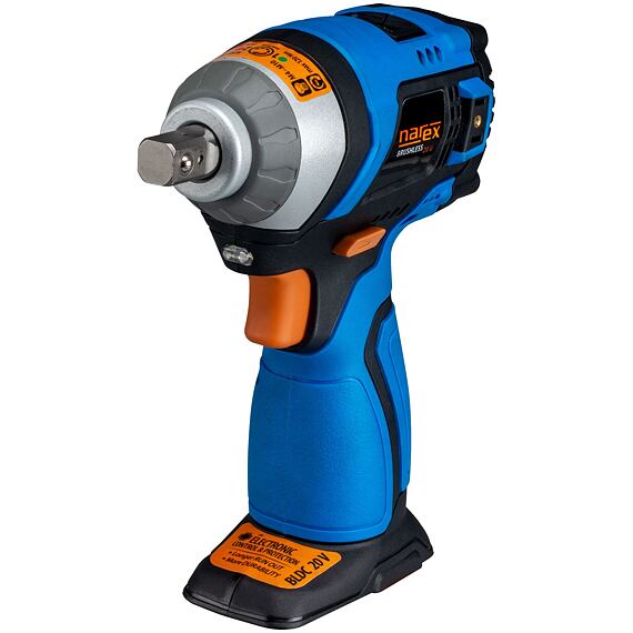 NAREX ASR 200-3SB BASIC, aku rázový utahovák 20V, 3 režimy, max.260Nm, bez baterie, 65405311
