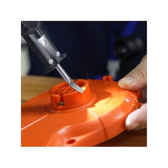 EXTOL Premium řezačka polystyrenu aku 4V/2Ah, struna + nůž, USB nabíjení, 8891504