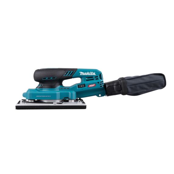 MAKITA BO007CGZ aku vibrační bruska XGT 40V, 93*185mm, propojení s aku kabelem