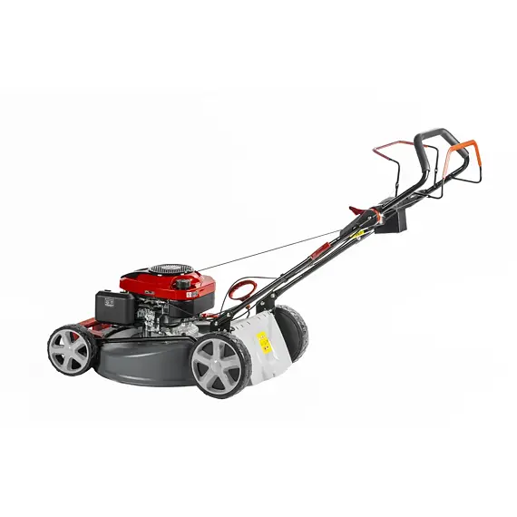 DEDRA motorová sekačka s pojezdem 56cm, motor LONCIN 196cm3, koš 70l, systém 2 nožů, DED8725Q-56L