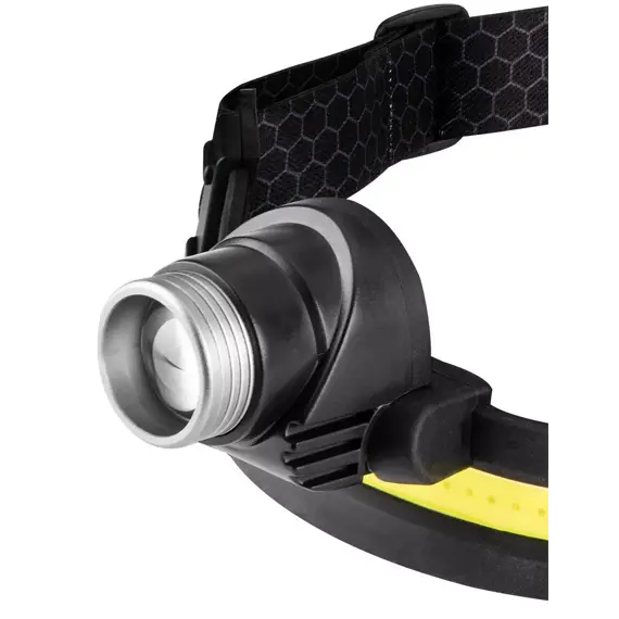 NEO LED čelovka BELT 2.0, XPG+COB 400+400lm, baterie Li-Pol 5V/1,2Ah, USB-C, 99-117